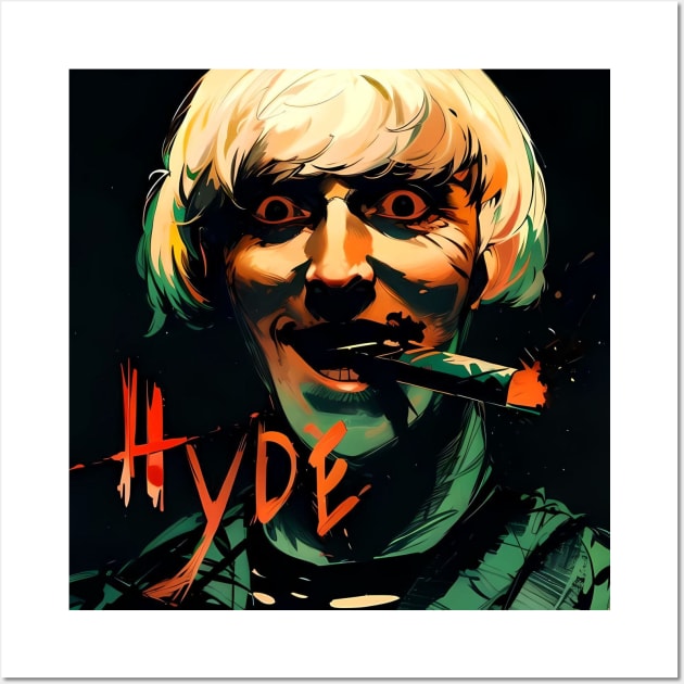 Jimmy Savile and Hyde Wall Art by See No Hear No Speak No